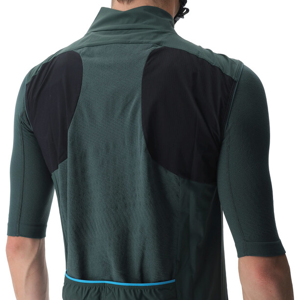 UYN Ultralight Gilet coupe-vent pour cyclistes Homme, vert