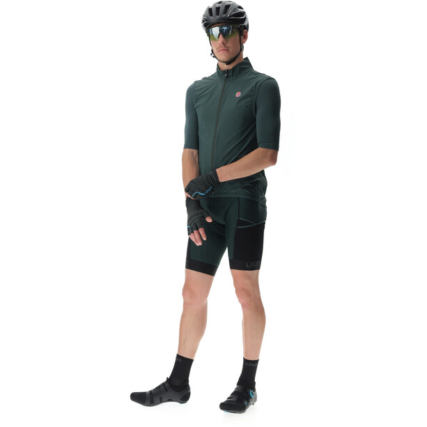 UYN Ultralight Biking Wind Vest Men deep forest/black
