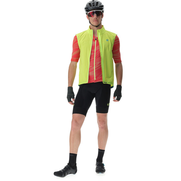 UYN Ultralight Kamizelka rowerowa Wind Vest Mężczyźni, żółty