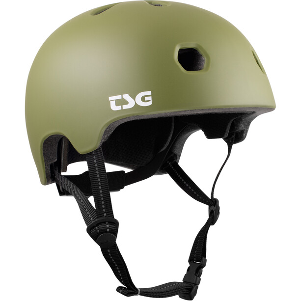 TSG Meta Solid Color Helm oliv