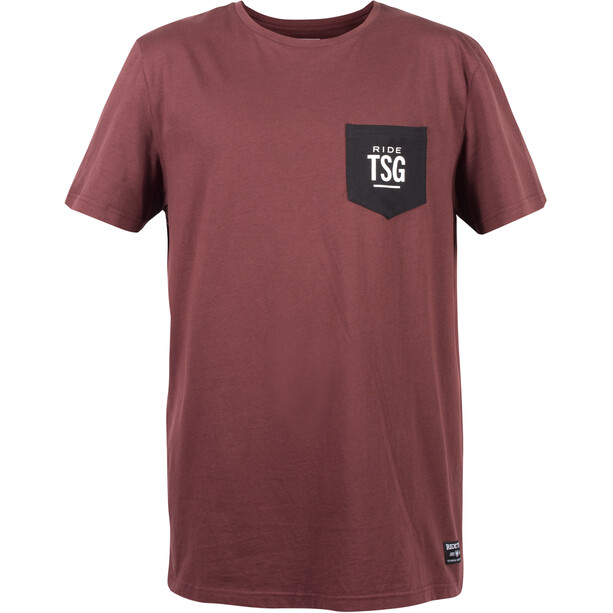 TSG Pocket Heather T-Shirt Herren rot