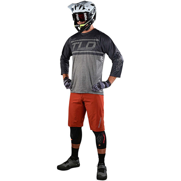 Troy Lee Designs Ruckus Maillot Manches 3/4 Homme, gris
