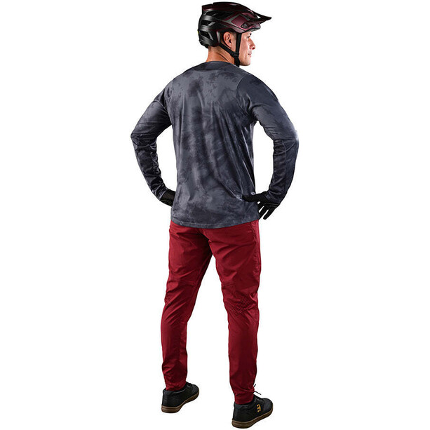 Troy Lee Designs Skyline Chill Maillot manches longues Homme, gris