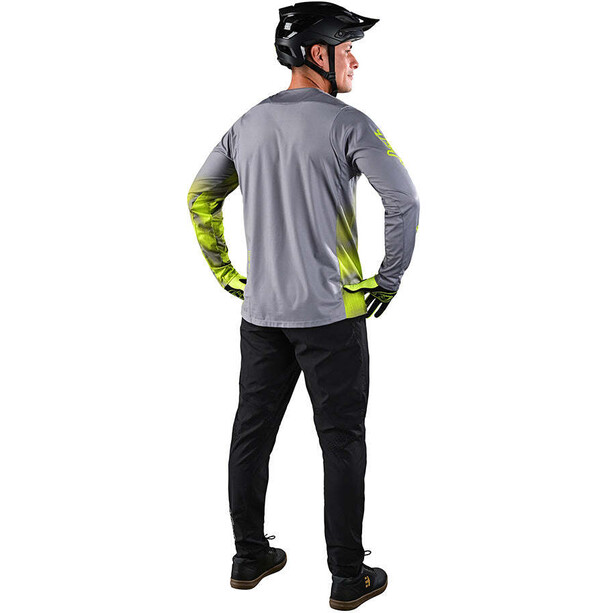 Troy Lee Designs Skyline Chill Maillot manches longues Homme, gris