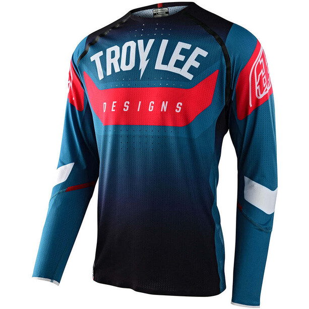 Troy Lee Designs Sprint Ultra Langærmet cykeltrøje Herrer, blå