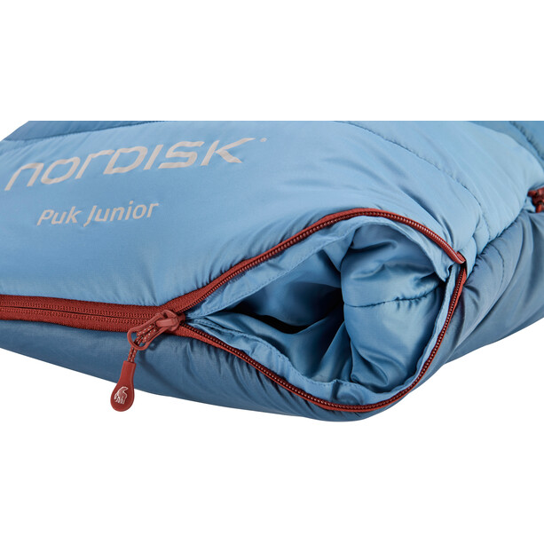 Nordisk Puk Junior Sleeping Bag 130-150cm Kids majolica blue