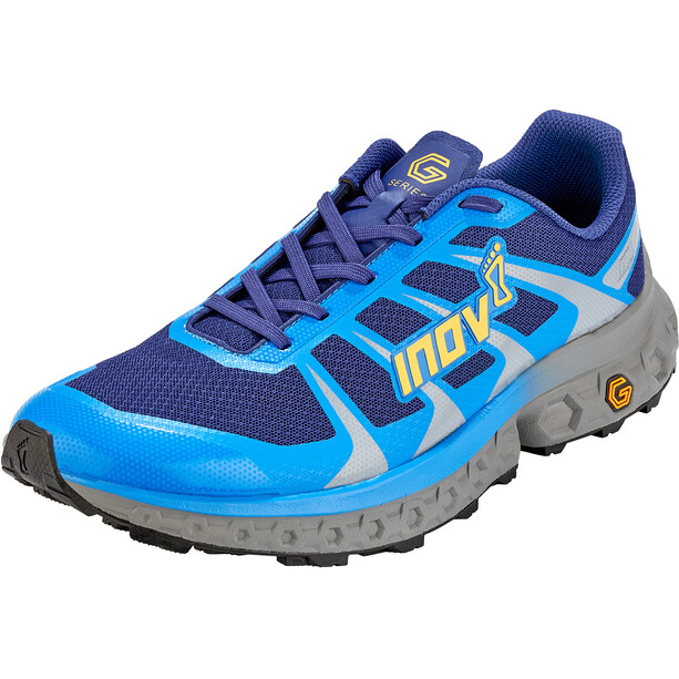 inov-8 TrailFly Ultra G 300 Max Shoes Men blue/grey/nectar