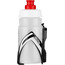 Elite Ceo Trinkflaschen Set mit Halterung 350ml weiß/schwarz