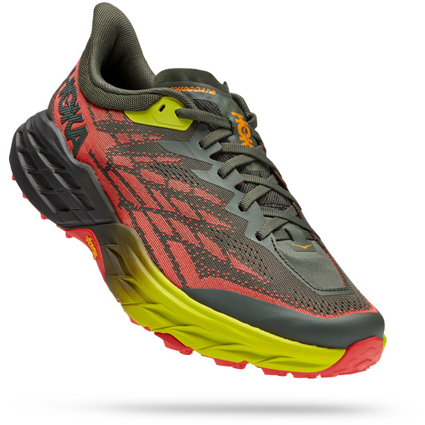 Hoka One One Speedgoat 5 Chaussures de course à pied Homme, gris