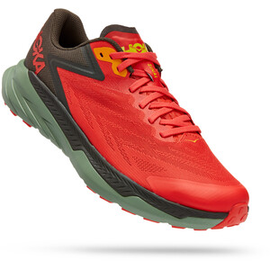 Hoka One One Zinal Chaussures Homme, rouge/gris rouge/gris