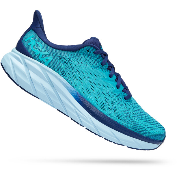 Hoka One One Clifton 8 Chaussures Homme, turquoise/bleu