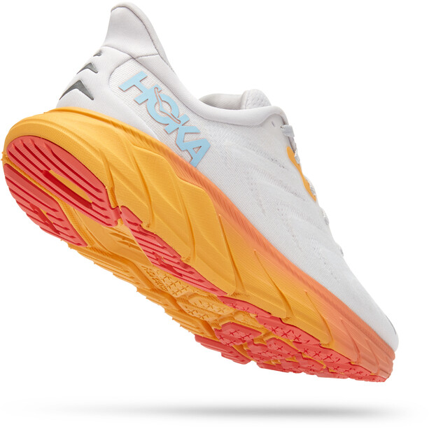Hoka One One Arahi 6 Zapatos para correr Mujer, blanco/naranja