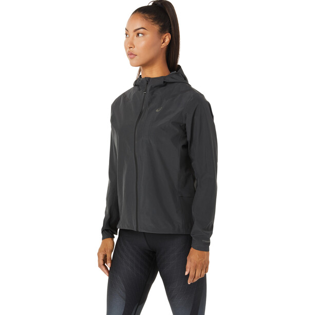asics Accelerate Waterproof 2.0 Jacket Women graphite grey