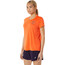 asics Fujitrail Logo SS Top Femme, orange