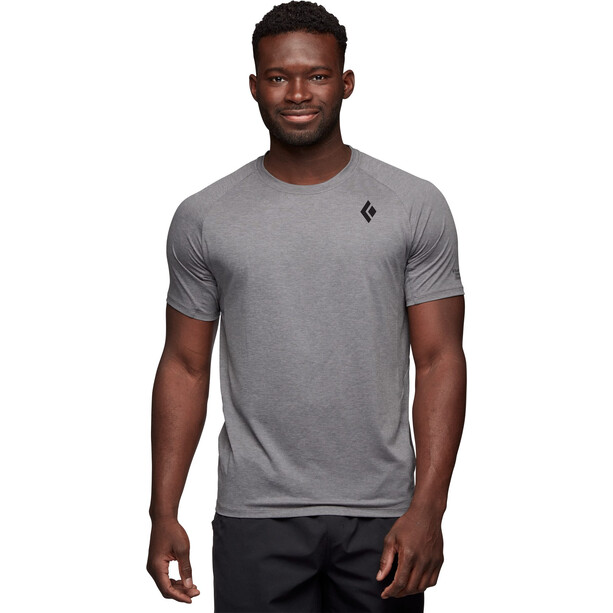 Black Diamond Lightwire T-shirt tech à manches courtes Homme, gris