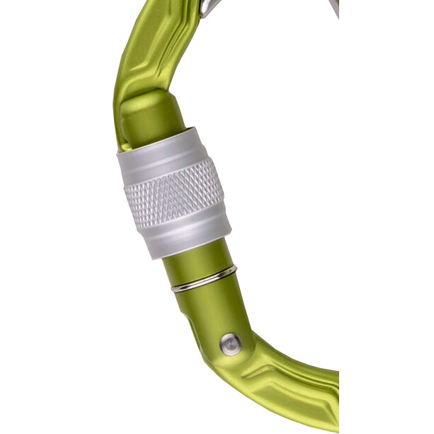 Edelrid Bulletproof Screw II Mousqueton, vert