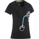 Edelrid Rope II T-Shirt Col Ras-Du-Cou Femme, noir