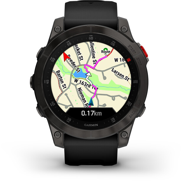 Garmin Epix (Gen 2) Sapphire Smartwatch with QuickFit Watch Band 22mm, noir