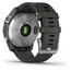 Garmin Fenix 7 Smartwatch with QuickFit Watch Band 22mm, gris/argent