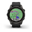 Garmin Fenix 7S Sapphire Solar Smartwatch z paskiem QuickFit 20 mm, czarny