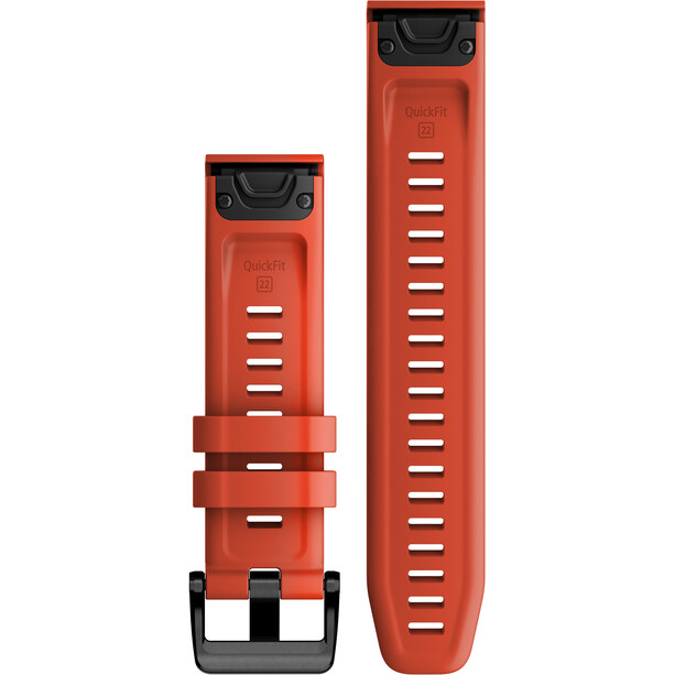 Garmin Quickfit Cinturino in silicone 22mm, rosso