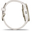 Garmin Venu 2 Plus Smartwatch met Silicone Change horlogeband 20mm, wit/goud