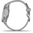 Garmin Venu 2 Plus Montre intelligente avec bracelet de montre Change en silicone 20 mm, gris/argent