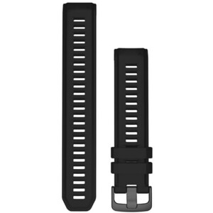 Garmin Cambio de correa de silicona 22mm, negro negro