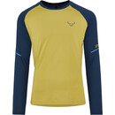 Dynafit Alpine Pro T-shirt à manches longues Homme, jaune/bleu