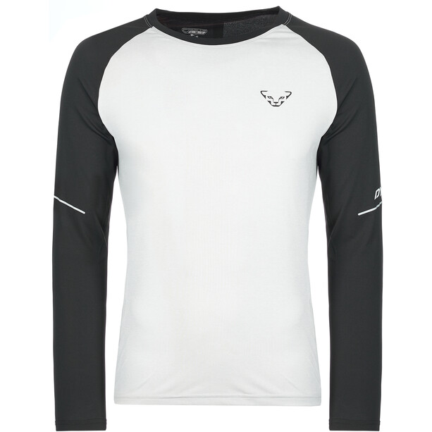 Dynafit Alpine Pro Camiseta Manga Larga Hombre, blanco/negro