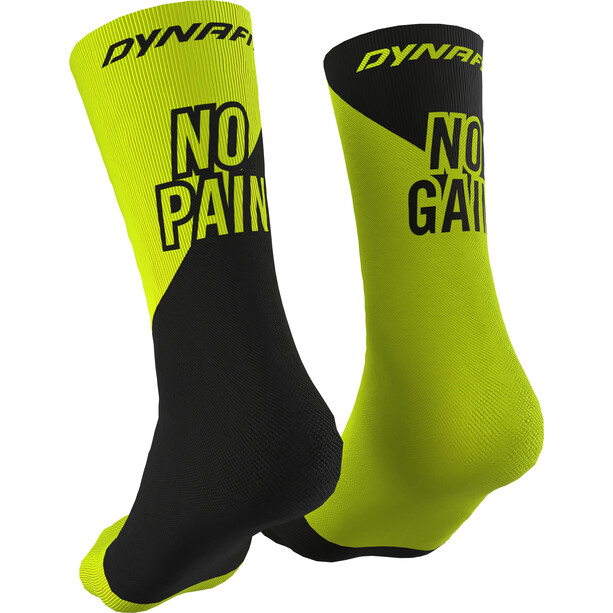 Dynafit No Pain No Gain Socken gelb/schwarz