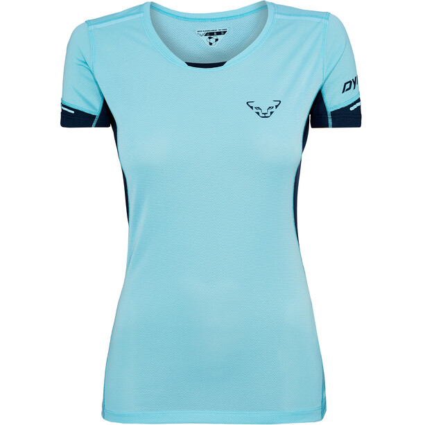 Dynafit Vert 2 Kurzarm T-Shirt Damen türkis/blau