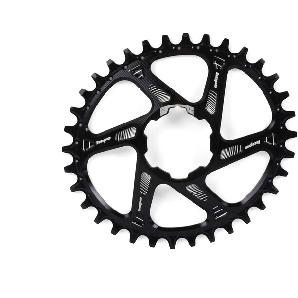 Hope Narrow Wide Oval Chainring 34T 10/11/12-speed DM black