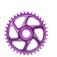 Hope Spiderless Retainer Ring E-bike kettingblad 36T 9/10/11/12-speed DM voor Bosch, violet