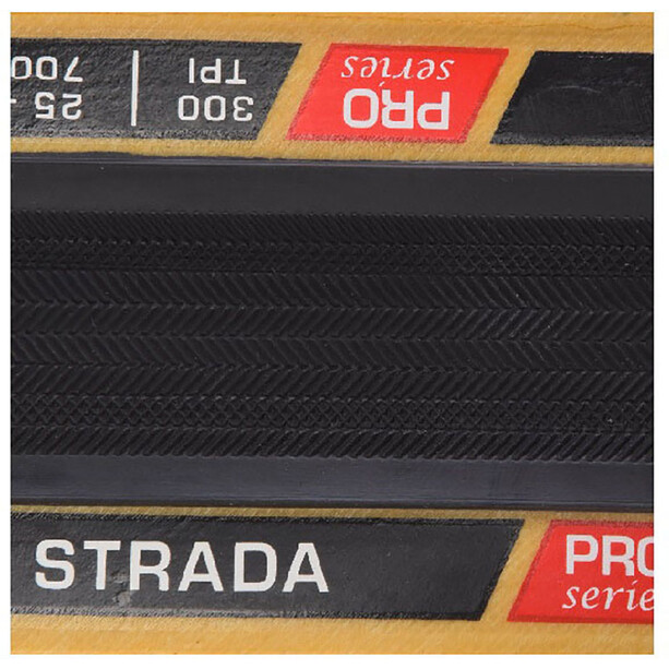 Challenge Open Strada Pro Neumático plegable 700x25C, negro/beige