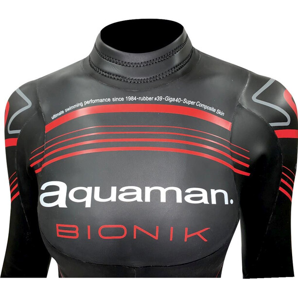 Aquaman Bionik Combinaison de peau LS Femme, noir