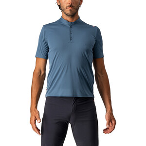 Castelli Tech 2 Poloshirt Homme, bleu bleu