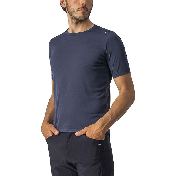 Castelli Tech 2 T-shirt Heren, blauw