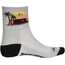 SOCK GUY Happy Camper Chaussettes, blanc