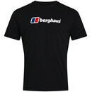 Berghaus Big Classic Logo T-Shirt Col Ras-Du-Cou Homme, noir