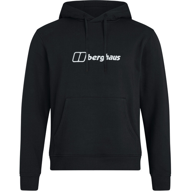 Berghaus Logo Sweat à capuche Homme, noir