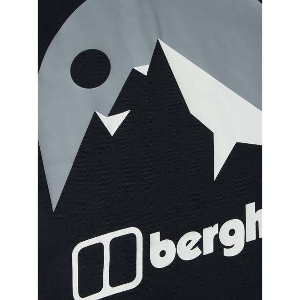 Berghaus Mont Blanc Mountain T-paita Miehet, musta