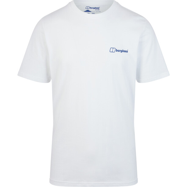 Berghaus Mont Blanc Mountain T-Shirt Men pure white