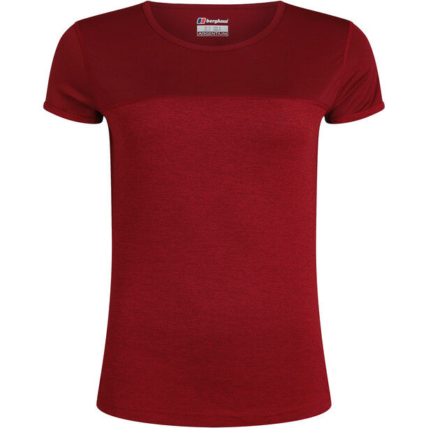 Berghaus Voyager Tech Baselayer Crew T-shirt Dames, rood