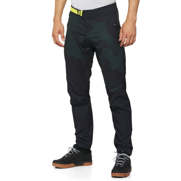 100% Airmatic Pants Limited Edition Men, zwart/groen
