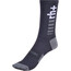 rh+ Logo 15 Socken grau/schwarz