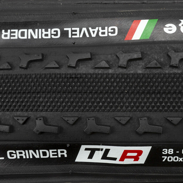 Challenge Gravel Grinder Folding Tyre 700x38C TLR, noir