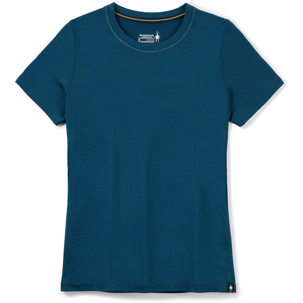 Smartwool Merino Sport 120 Slim Fit T-skjorte Dame Blå