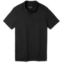 Smartwool Merino Sport 150 Polo Shirt Heren, zwart