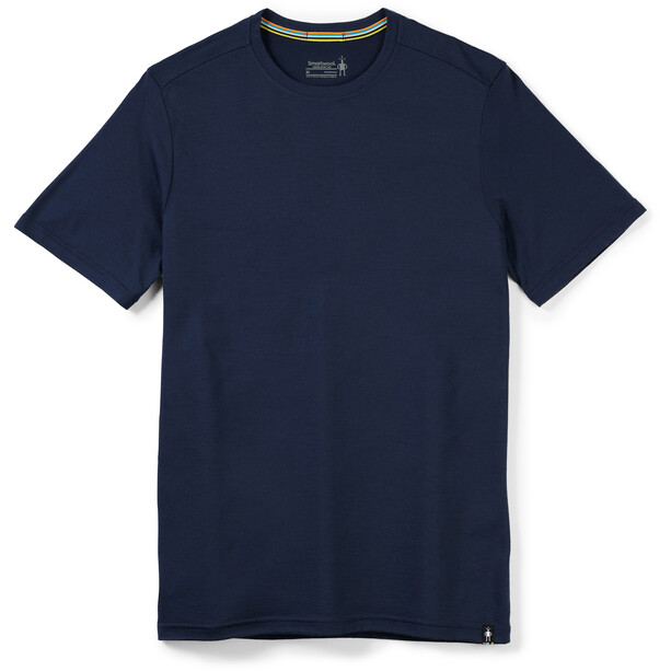 Smartwool Merino Sport 150 Tee Slim Fit Camiseta SS Hombre, azul